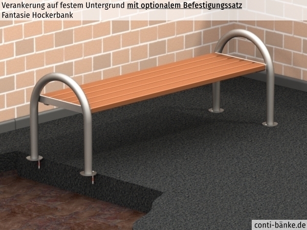 Fantasie-Hockerbank-Fester-Untergrund