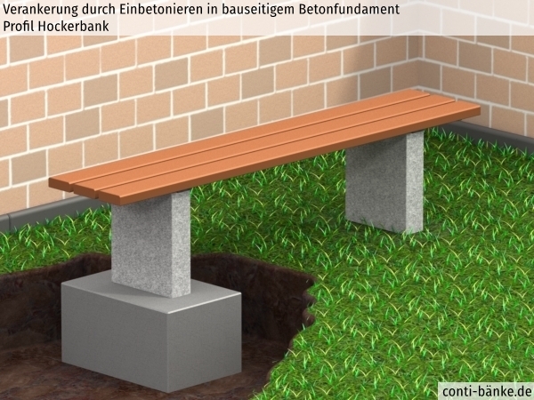 Profil-Hockerbank-Betonfundament-im-Erdreich