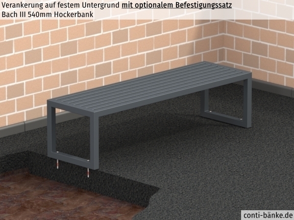 Bach-III-540mm-Hockerbank-Fester-Untergrund
