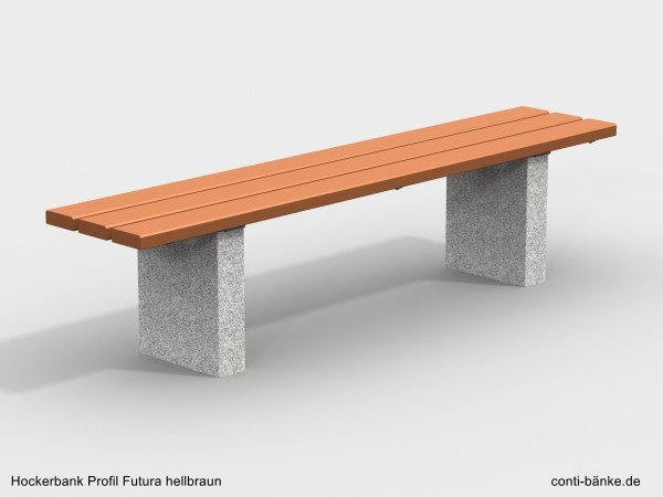 Hockerbank-Profil-Futura-hellbraun