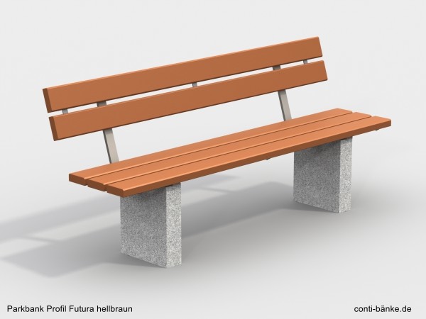 Parkbank-Profil-Futura-hellbraun