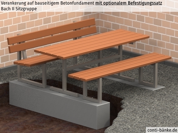 Bach-II-Sitzgruppe-Betonfundament