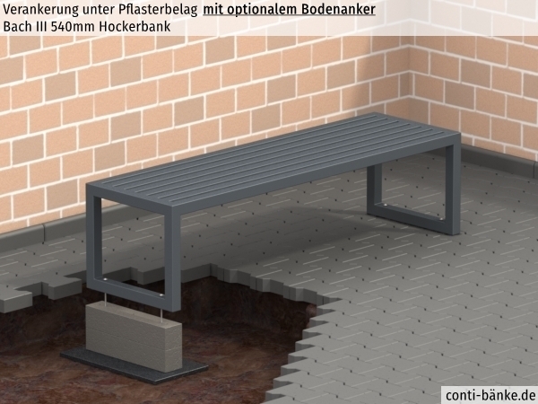 Bach-III-540mm-Hockerbank-Pflasterbelag